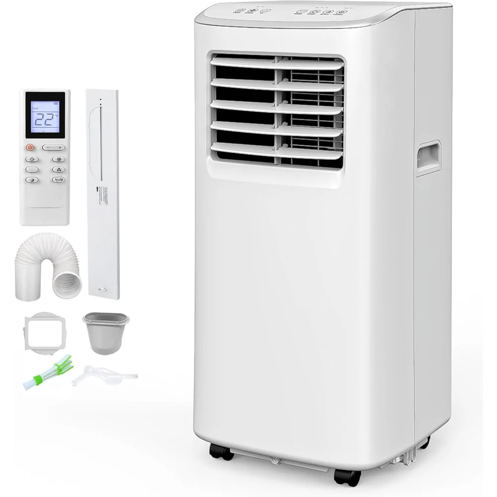 Compact Comfort 8,500 BTU Portable Air Conditioner (White)