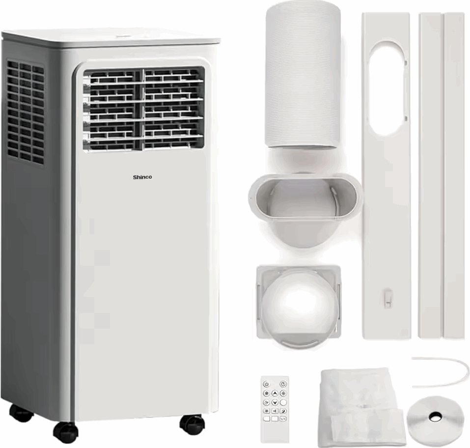 7000 BTU Mobile Air Conditioner (2.05 kW), Cooling & Ventilating & Dehumidifying