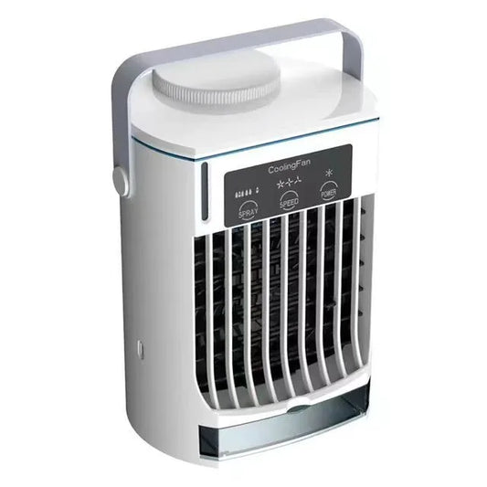 Mini Conditioner Air Cooler Water Cooling Fan Air Conditioning Night Light Mobile Portable Conditioner Electric Fan