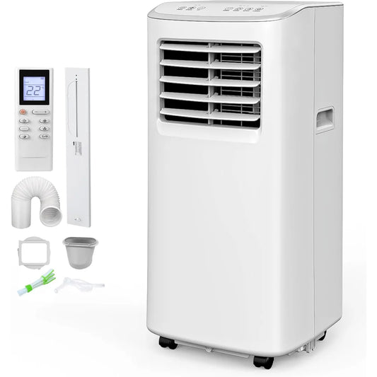 Compact Comfort 8,500 BTU Portable Air Conditioner (White)
