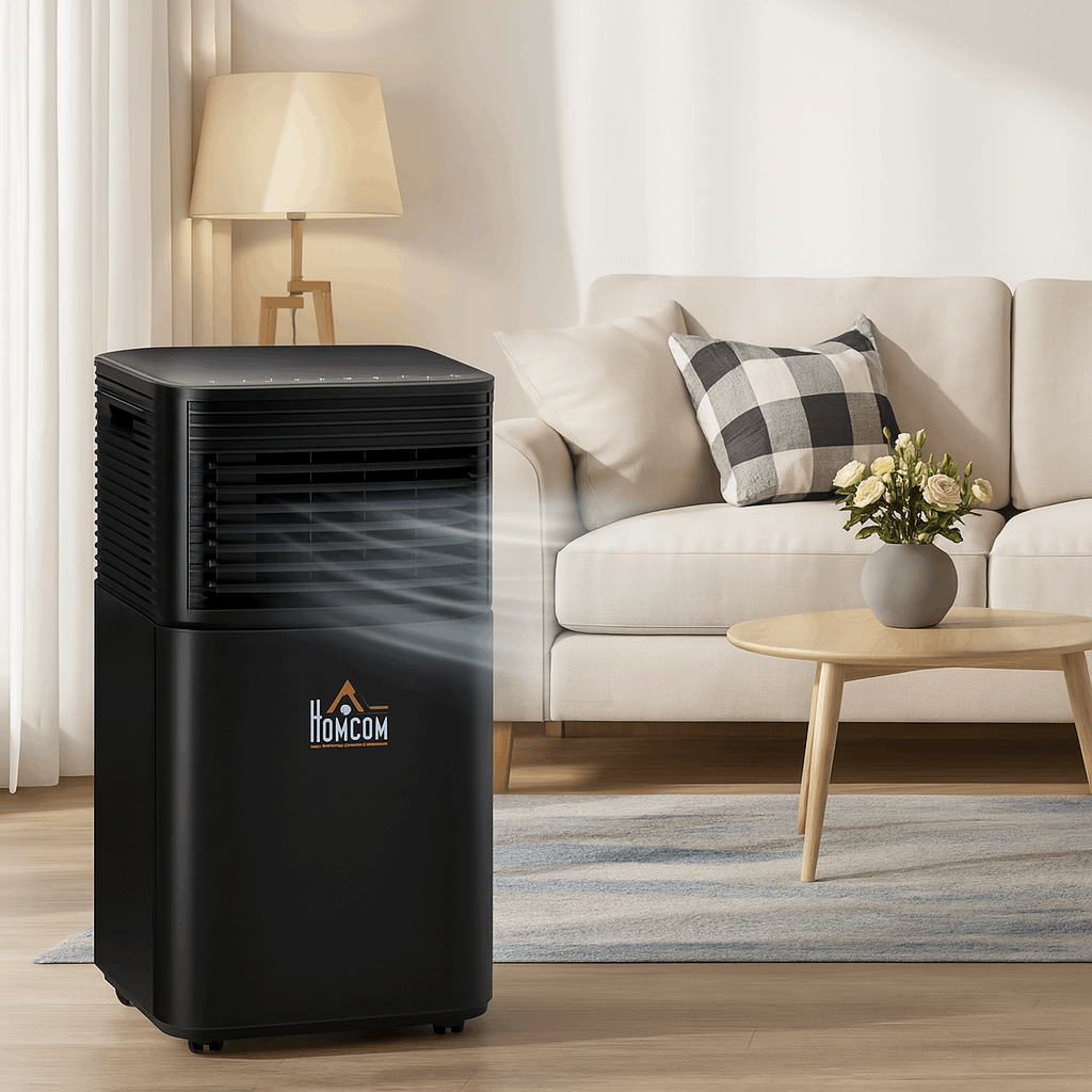 PureCool 7,000 BTU Portable Air Conditioner (Black)