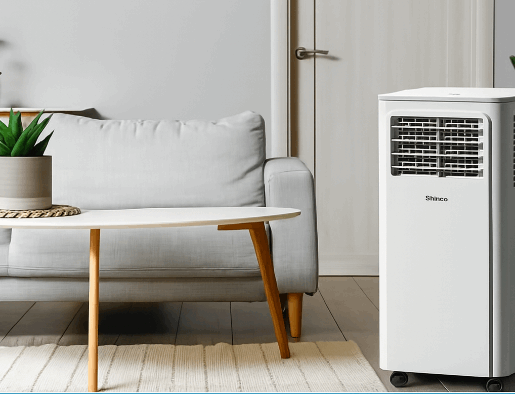 7000 BTU Mobile Air Conditioner (2.05 kW), Cooling & Ventilating & Dehumidifying